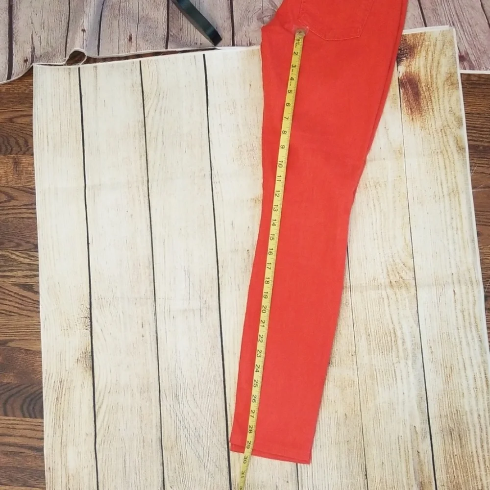 Vince Tomato Skinny Ankle Jeans